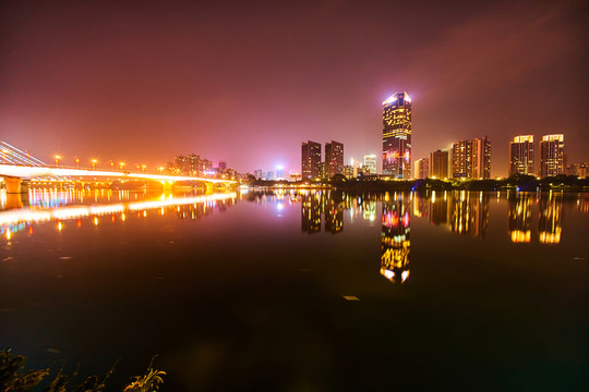 惠州大橋與東江夜景