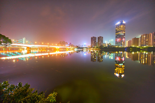 惠州大橋與東江夜景
