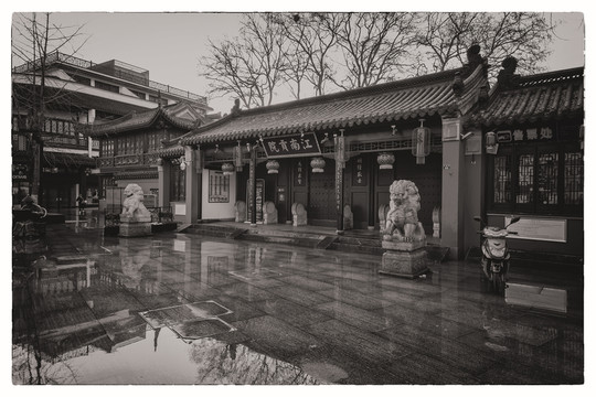 南京夫子廟懷舊照片