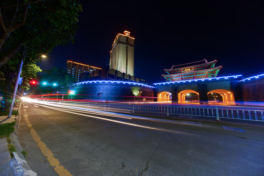 惠州朝京門夜景