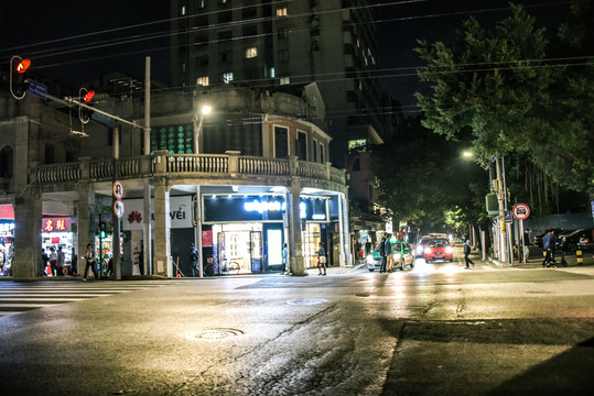 廣州老街夜景