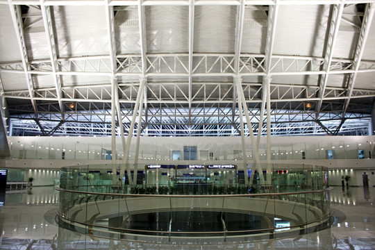 天津機(jī)場(chǎng) 航站樓 內(nèi)景