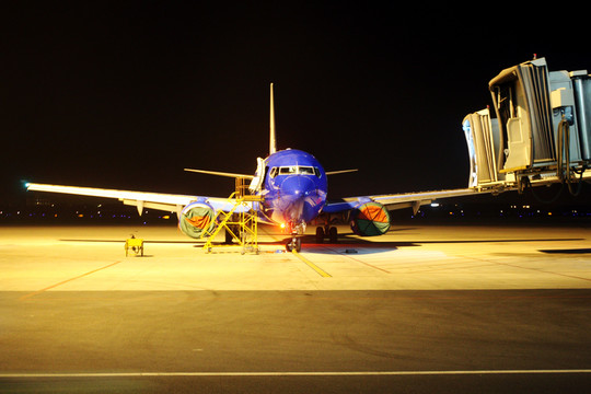 中國國際航空 奧運彩繪 飛機