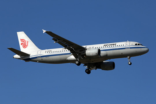 飛機降落 民航 中國國際航空