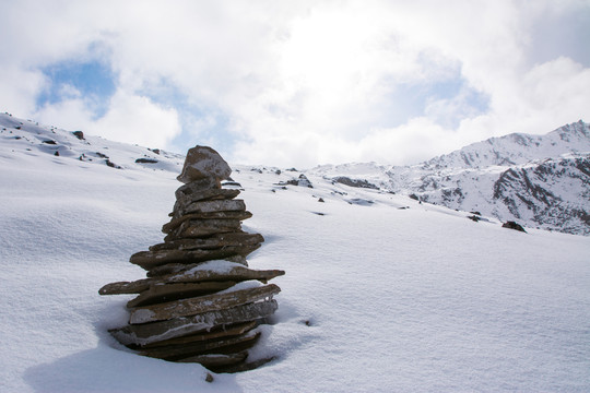 雪山