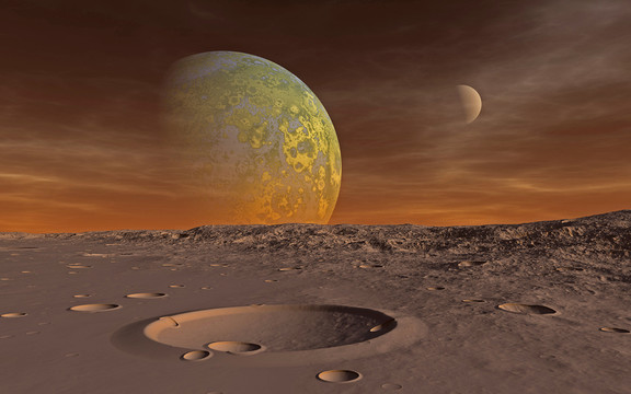 火星彈坑
