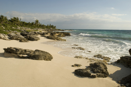 playa del Carmen，尤卡坦墨西哥