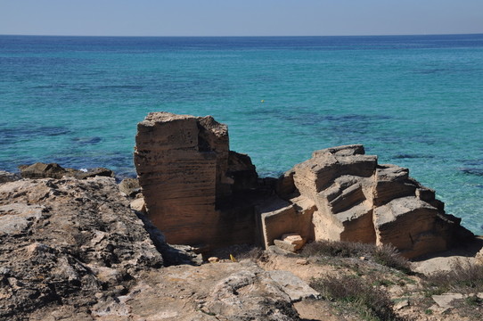 馬略卡島附近的海岸