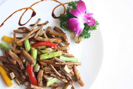 茶樹菇牛柳