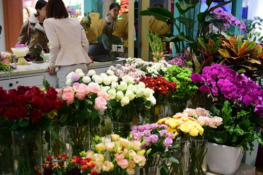 鮮花店