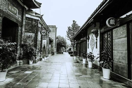 成都古鎮(zhèn)懷舊照片