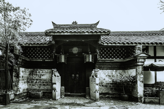 成都古鎮(zhèn)懷舊照片
