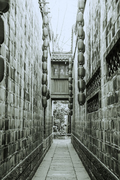 四川古鎮(zhèn)老照片