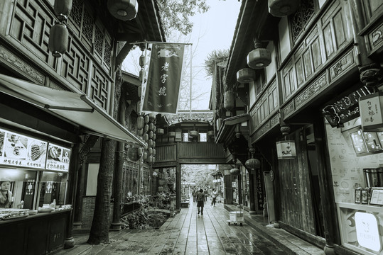 成都古鎮(zhèn)老照片