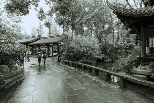 成都古鎮(zhèn)老照片