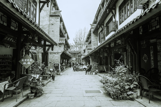 四川古鎮(zhèn)老照片