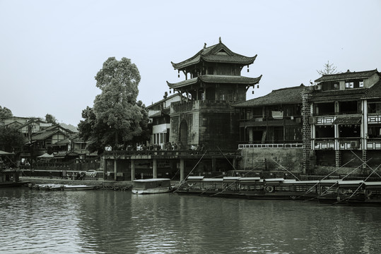 四川古鎮(zhèn)懷舊照片