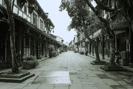成都古鎮(zhèn)懷舊照片