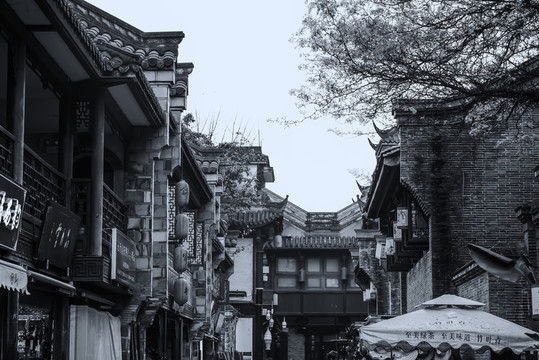 成都古鎮(zhèn)懷舊照片