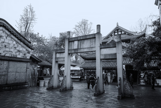 成都古鎮(zhèn)懷舊照片