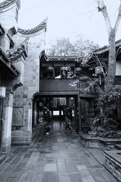 四川古鎮(zhèn)懷舊照片