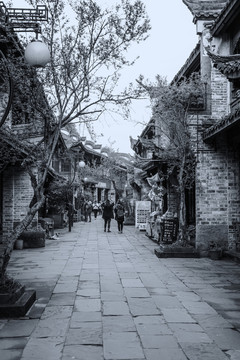 四川古鎮(zhèn)懷舊照片