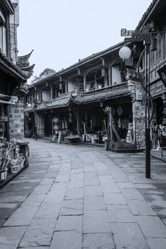 四川古鎮(zhèn)懷舊照片