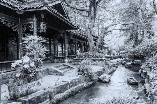 四川古鎮(zhèn)懷舊照片