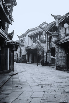 四川古鎮(zhèn)懷舊照片