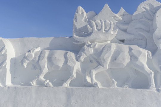 雪雕1