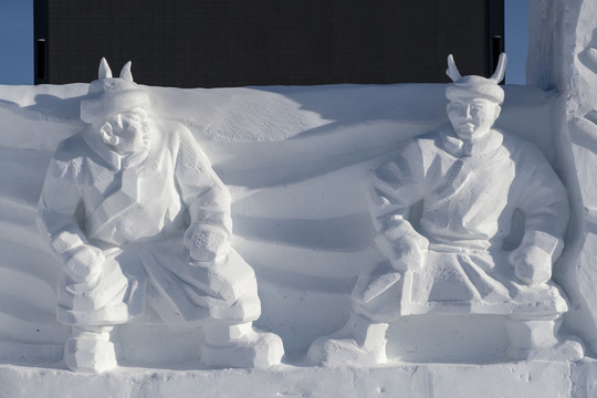 雪雕2