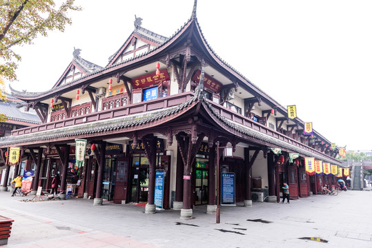 仿宋建筑商業(yè)街