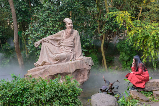 蘇東坡塑像