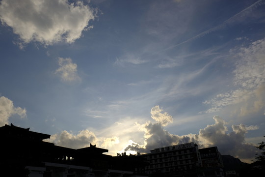 自然天空 云海 云 天空 自然