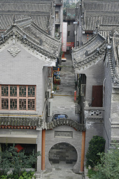 西安的歷史中心，在老城門(mén)口