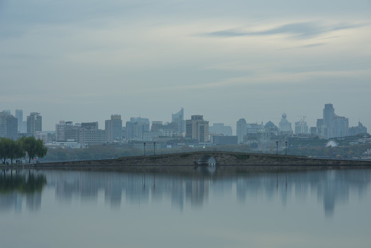 杭州西湖白堤錦帶橋