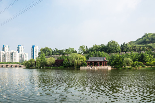 獅子山下護城河