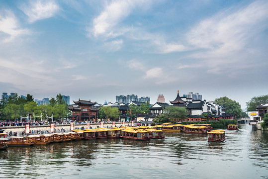 南京夫子廟夜景