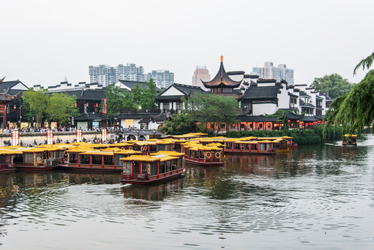 南京夫子廟夜景