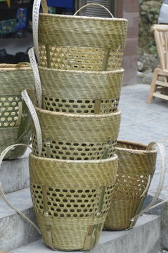 湘西 竹背簍