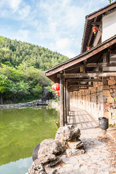 陽(yáng)山碑材景區(qū)明文化村