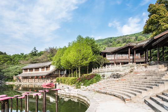 陽(yáng)山碑材景區(qū)明文化村