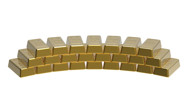 金色的