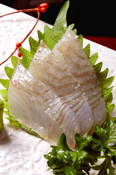 比目魚刺身