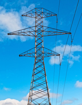 高壓線 電線桿