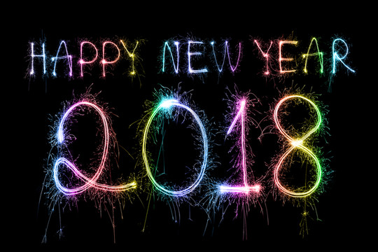 新年 2018 煙花