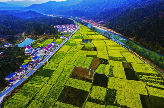 剡溪田園風(fēng)光