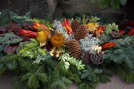 weihnachtsgesteck