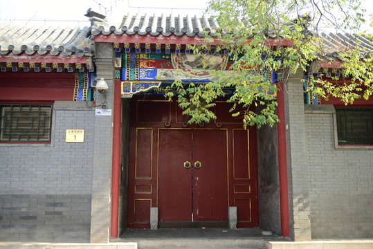 老北京建筑門