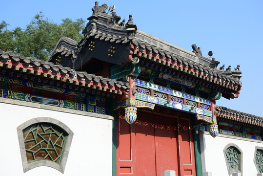 老北京建筑門(mén)頭